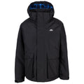 Black - Front - Trespass Boys Lost TP50 Waterproof Jacket