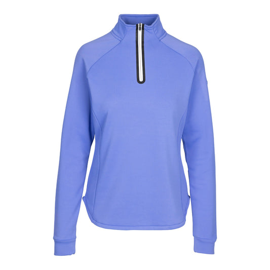 Baja Blue - Front - Trespass Womens-Ladies Mhairi DLX Long-Sleeved Top
