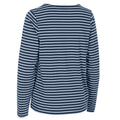 Navy - Back - Trespass Womens-Ladies Karen Yarn Dyed Stripe Shirt