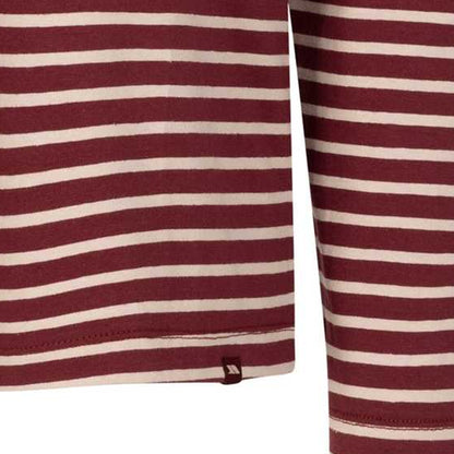 Dark Cherry - Lifestyle - Trespass Womens-Ladies Karen Yarn Dyed Stripe Shirt