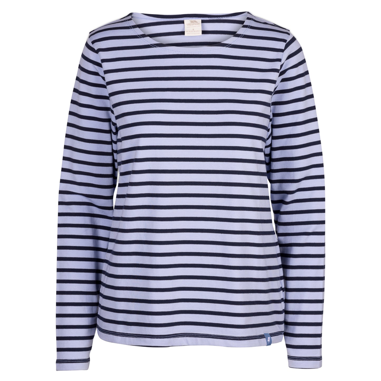 Cool Blue - Front - Trespass Womens-Ladies Karen Yarn Dyed Stripe Shirt