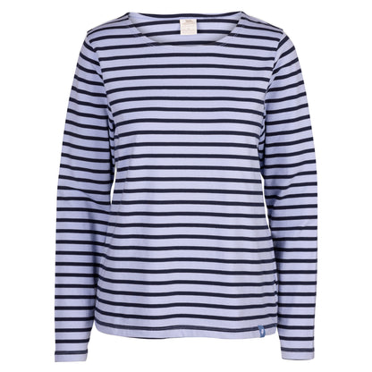 Cool Blue - Front - Trespass Womens-Ladies Karen Yarn Dyed Stripe Shirt