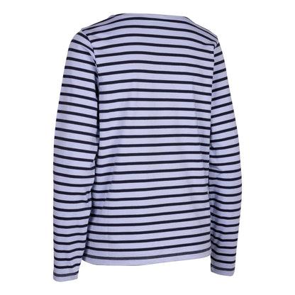 Cool Blue - Back - Trespass Womens-Ladies Karen Yarn Dyed Stripe Shirt