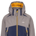 Navy - Side - Trespass Childrens-Kids Discover Contrast Zip Jacket