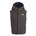 Dark Grey Marl - Side - Trespass Childrens-Kids Obtain Reversible Gilet