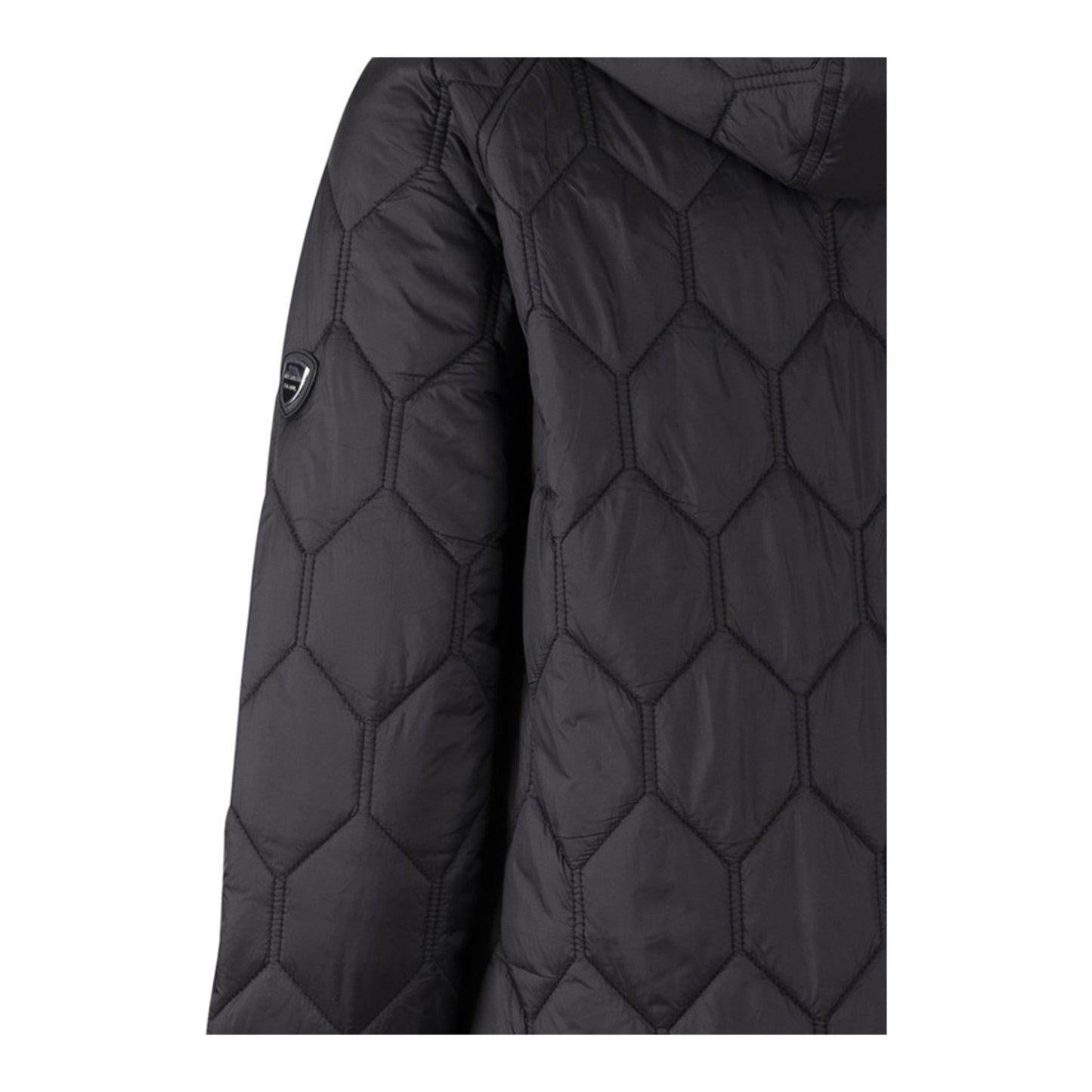 Black - Side - Trespass Womens-Ladies Phase Padded Jacket