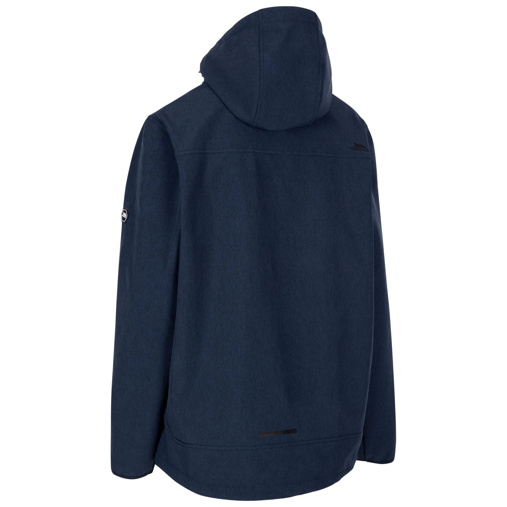 Black Marl - Lifestyle - Trespass Mens Anak Soft Shell Jacket