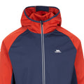 Navy - Side - Trespass Mens Furst Active Soft Shell Jacket