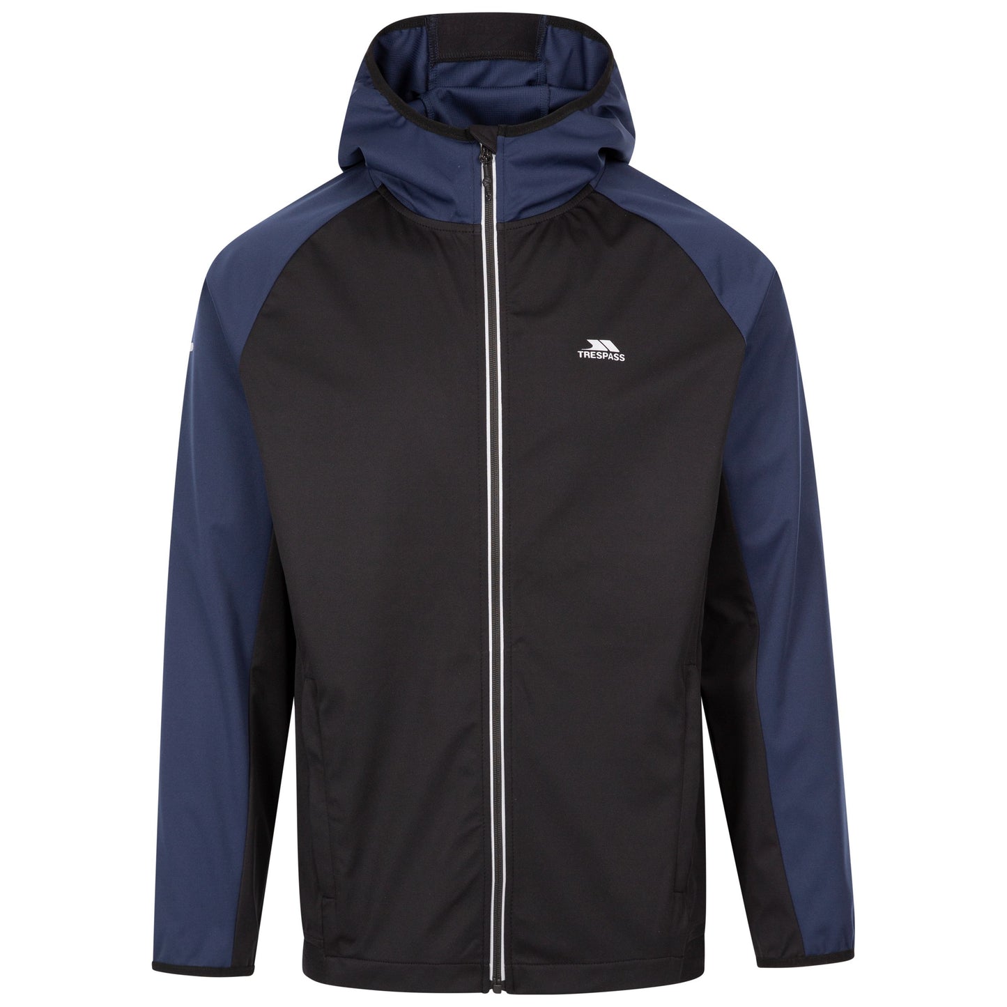 Black - Front - Trespass Mens Furst Active Soft Shell Jacket