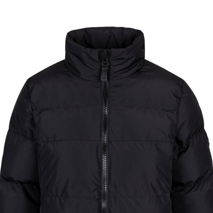 Black - Side - Trespass Womens-Ladies Harding Padded Jacket
