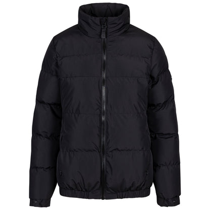 Black - Front - Trespass Womens-Ladies Harding Padded Jacket