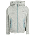 Teal Mist - Front - Trespass Childrens-Kids Donny Fleece Top