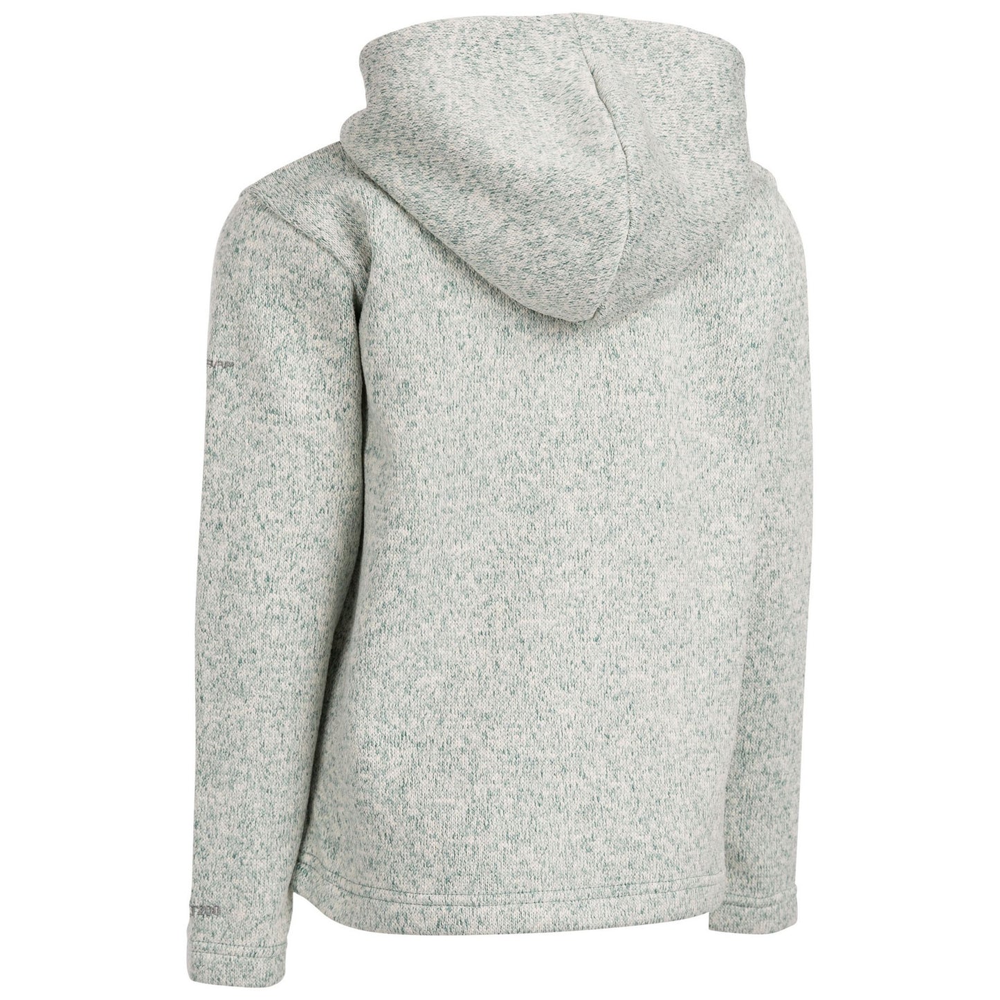 Teal Mist - Back - Trespass Childrens-Kids Donny Fleece Top