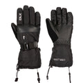 Black - Back - Trespass Unisex Adult Lindley DLX Ski Gloves