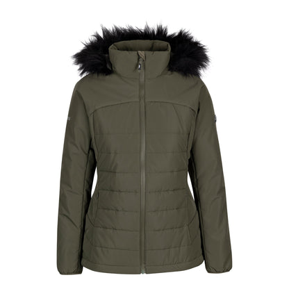 Dark Vine - Front - Trespass Womens-Ladies Translate Padded Jacket