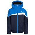 Navy - Front - Trespass Childrens-Kids Clearlee Ski Jacket