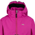 Magenta - Side - Trespass Childrens-Kids Precision TP50 Ski Jacket