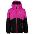 Magenta - Front - Trespass Childrens-Kids Precision TP50 Ski Jacket