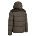 Dark Vine - Back - Trespass Mens Parkstone Quilted Jacket