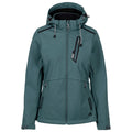 Spruce Green - Front - Trespass Womens-Ladies Neman TP75 Soft Shell Jacket