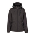 Dark Grey - Front - Trespass Womens-Ladies Neman TP75 Soft Shell Jacket