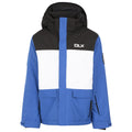 Black-Yellow-Blue - Side - Trespass Childrens-Kids Garcia DLX Ski Jacket