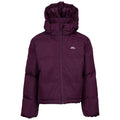 Potent Purple - Front - Trespass Girls Missie Logo Jacket