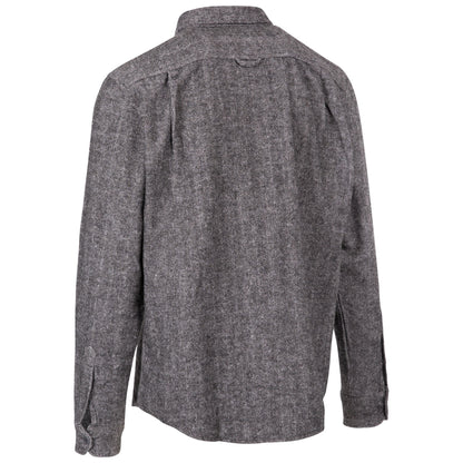Grey - Back - Trespass Mens Potsgrove Shirt