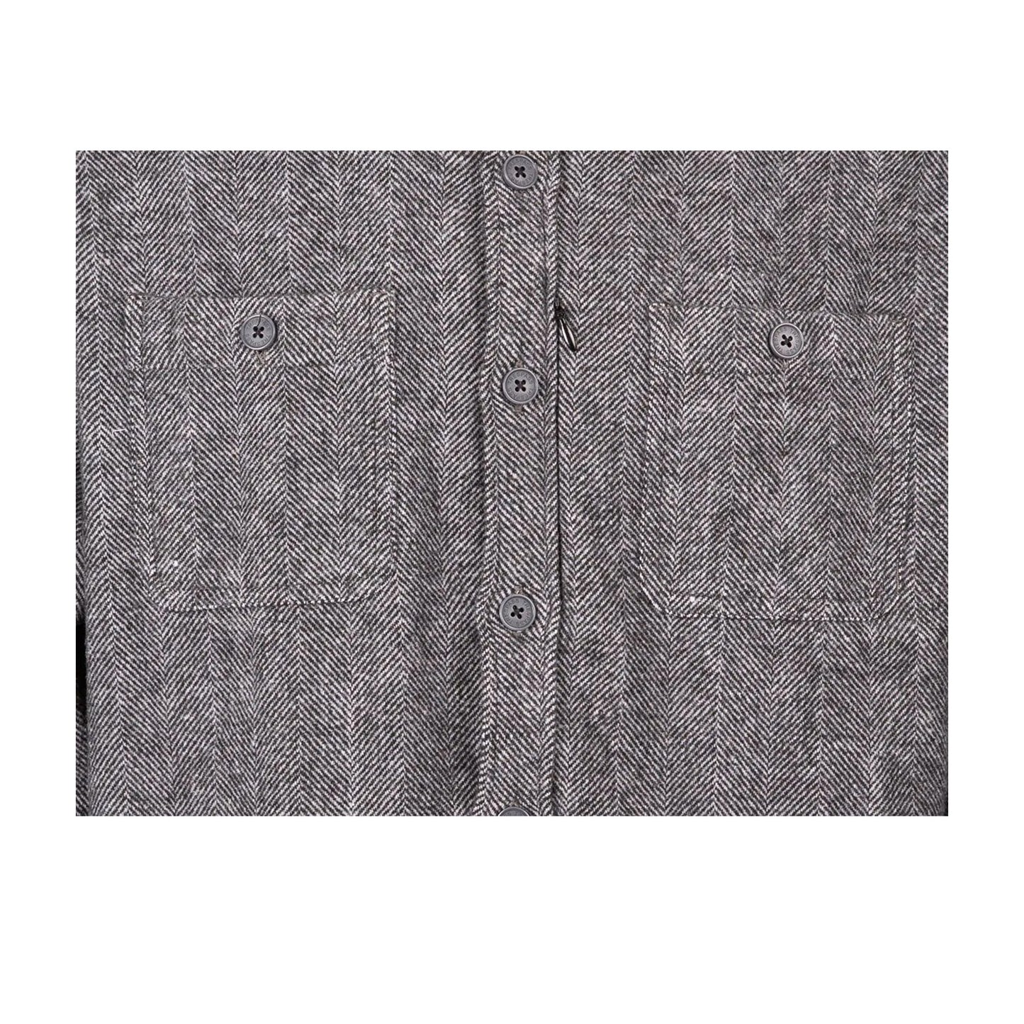Grey - Side - Trespass Mens Potsgrove Shirt