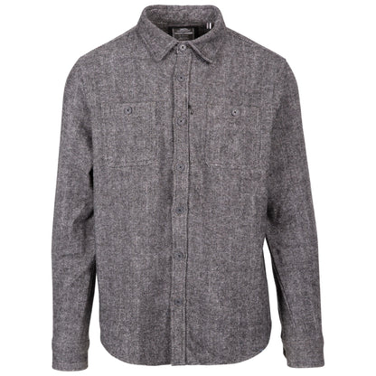 Grey - Front - Trespass Mens Potsgrove Shirt