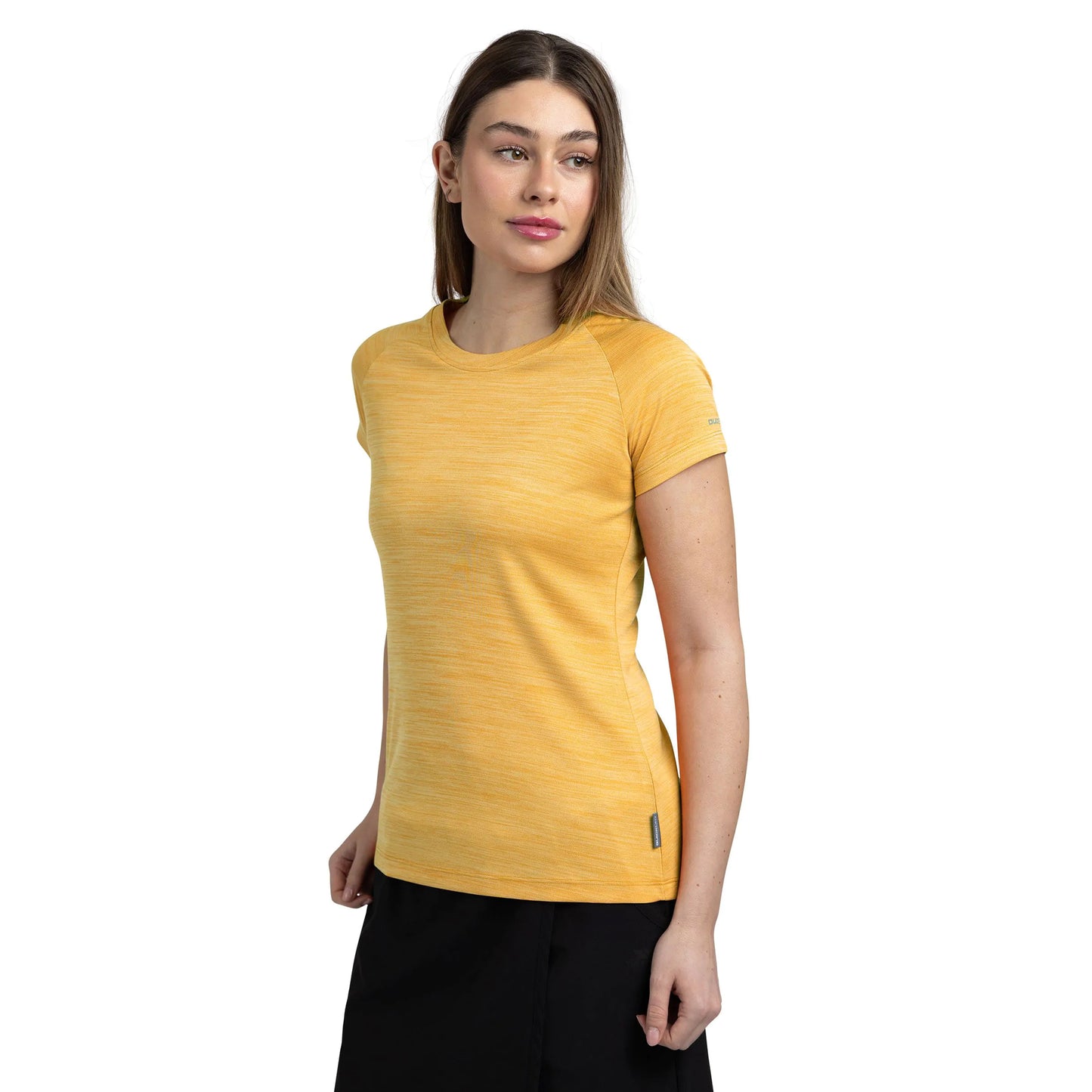 Pale Maize Marl - Lifestyle - Trespass Womens-Ladies Vickland TP75 Active T-Shirt