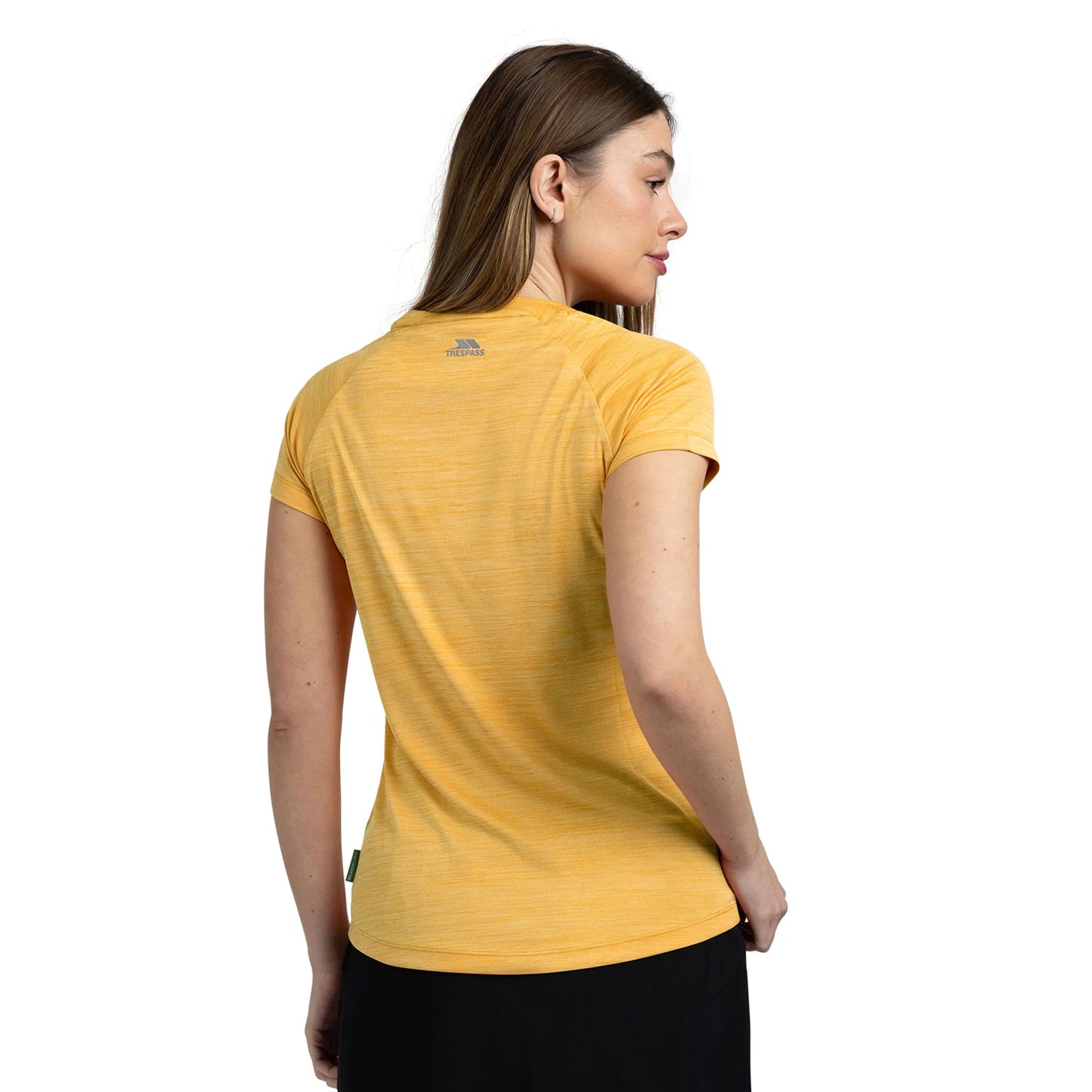 Pale Maize Marl - Pack Shot - Trespass Womens-Ladies Vickland TP75 Active T-Shirt