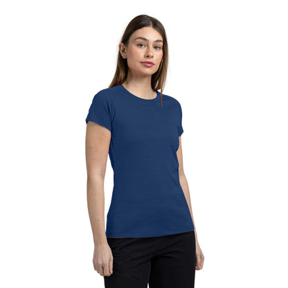 Navy Marl - Lifestyle - Trespass Womens-Ladies Vickland TP75 Active T-Shirt