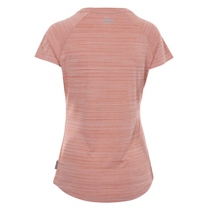 Sky Blue Marl - Side - Trespass Womens-Ladies Vickland TP75 Active T-Shirt