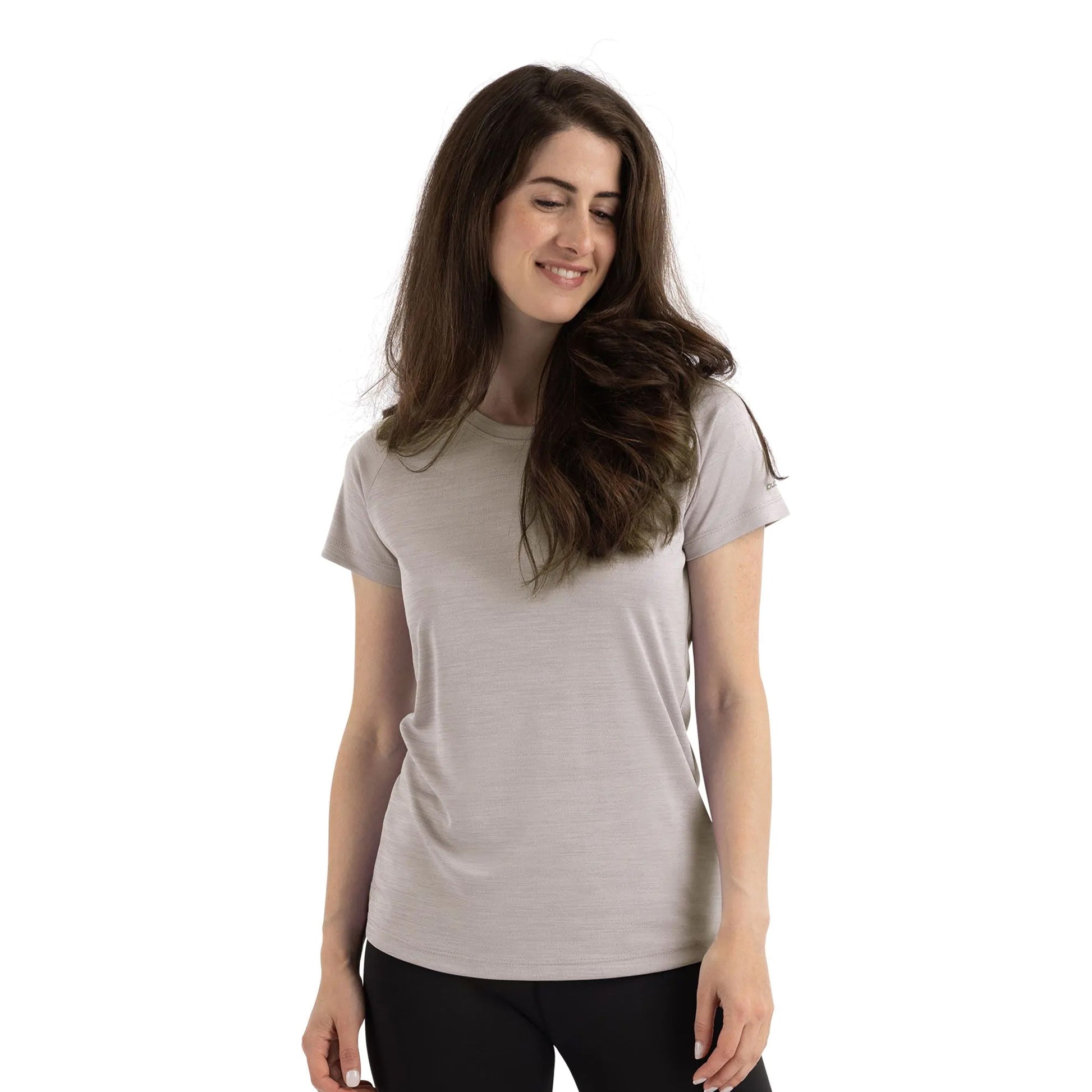 Platinum Marl - Lifestyle - Trespass Womens-Ladies Vickland TP75 Active T-Shirt