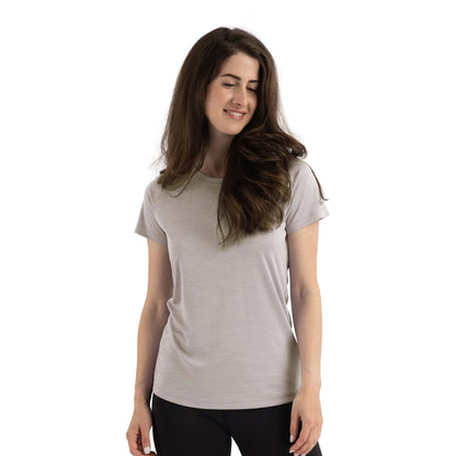 Platinum Marl - Lifestyle - Trespass Womens-Ladies Vickland TP75 Active T-Shirt