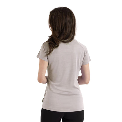 Platinum Marl - Pack Shot - Trespass Womens-Ladies Vickland TP75 Active T-Shirt