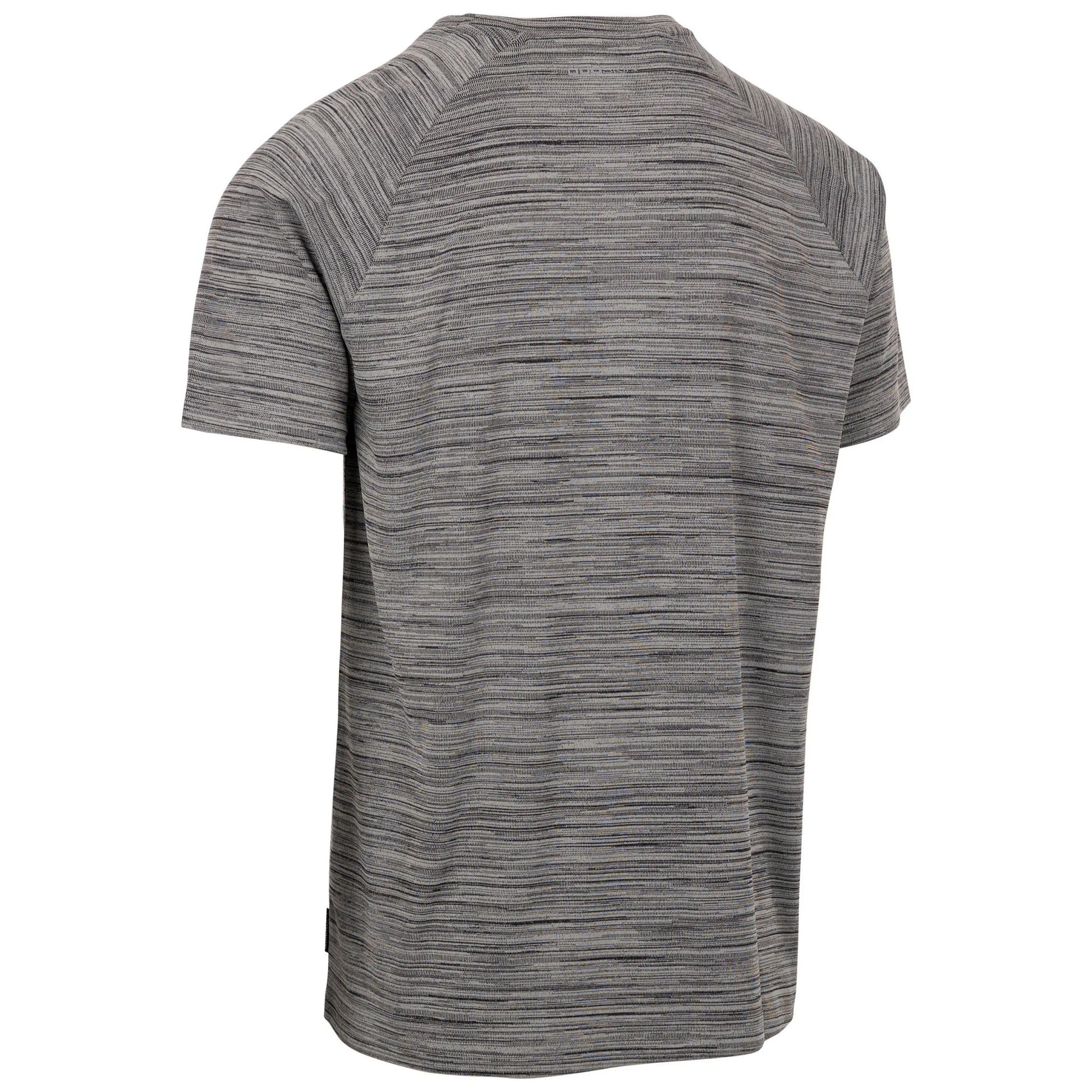 Grey Marl - Back - Trespass Mens Leecana TP75 T-Shirt