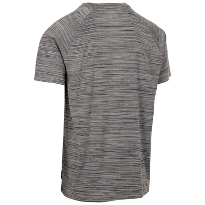 Grey Marl - Back - Trespass Mens Leecana TP75 T-Shirt