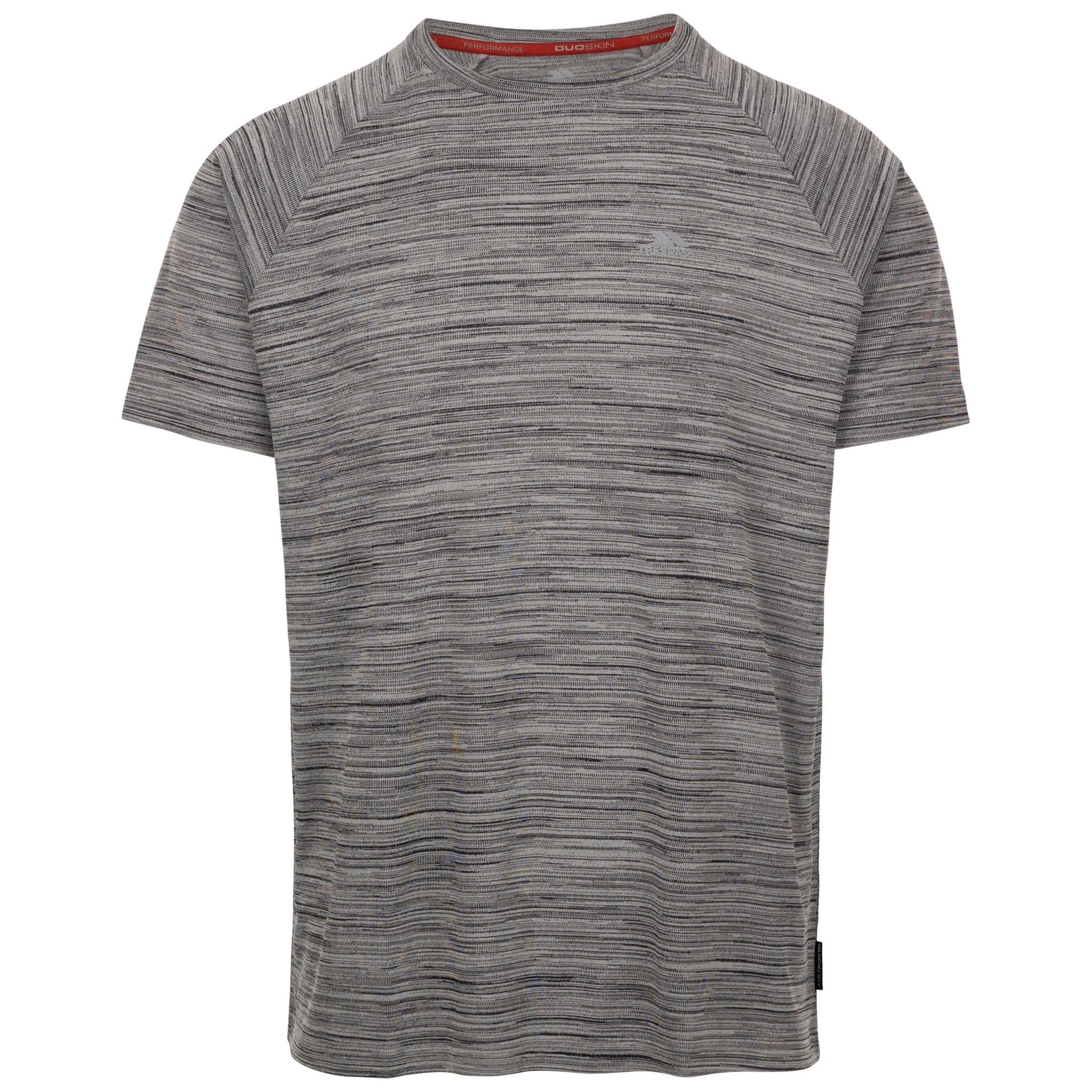 Grey Marl - Front - Trespass Mens Leecana TP75 T-Shirt