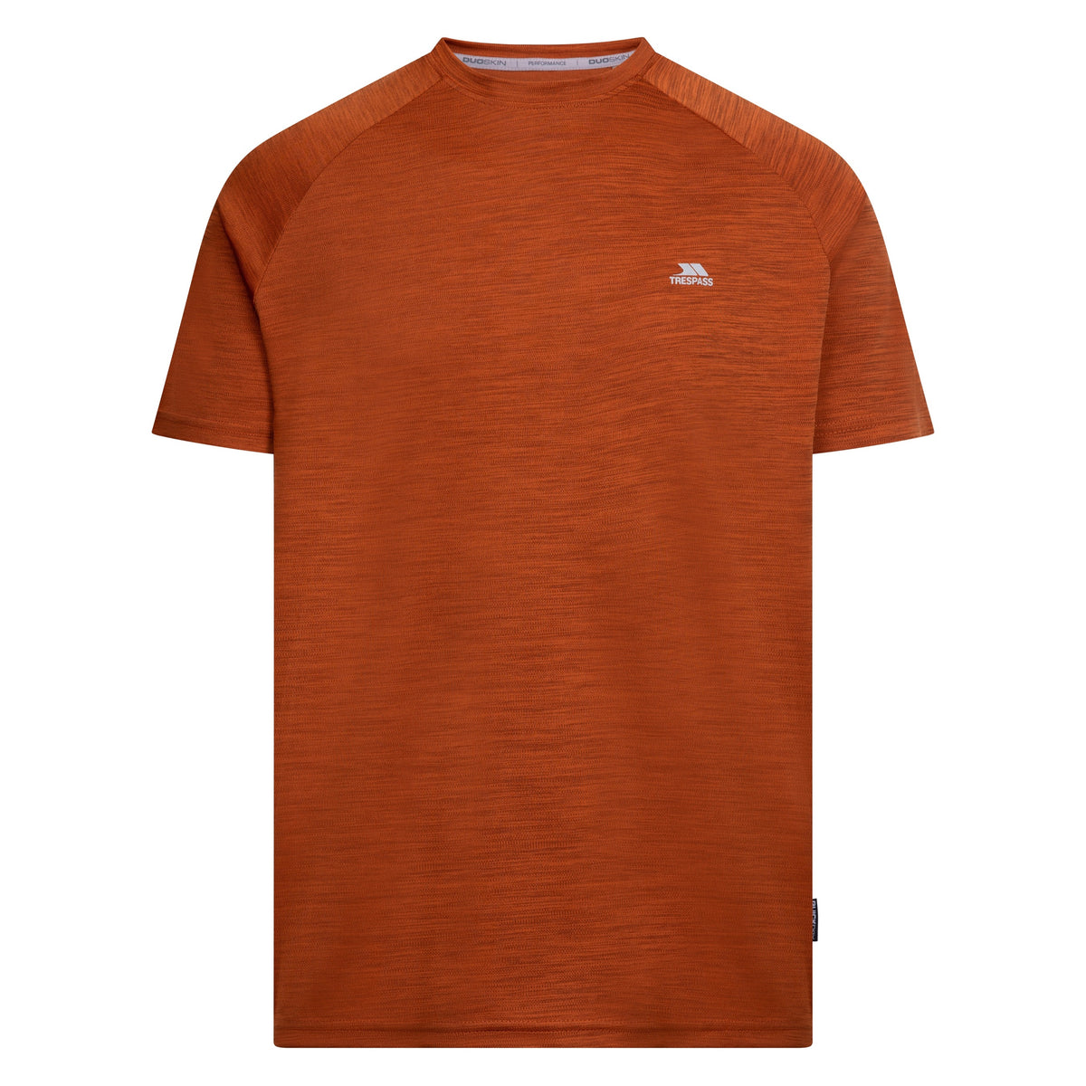 Burnt Orange Marl - Front - Trespass Mens Leecana TP75 T-Shirt