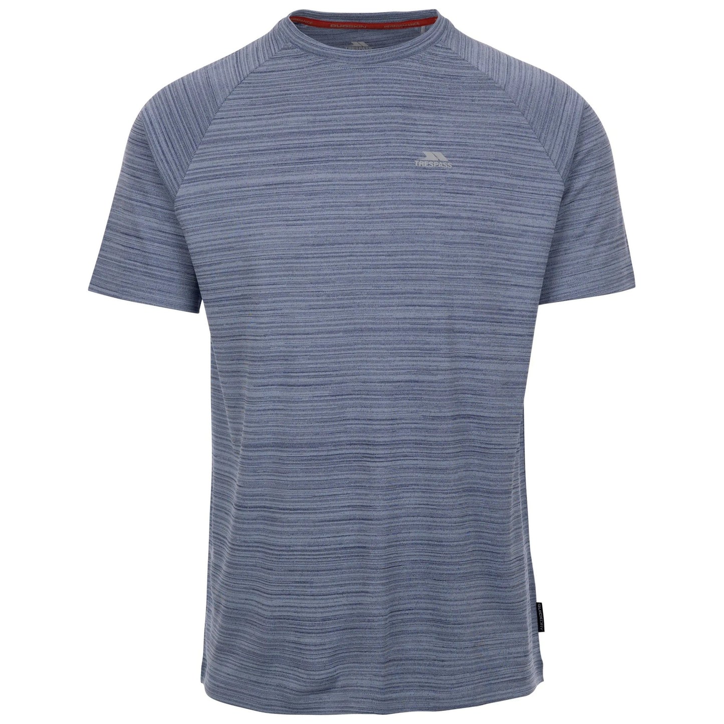 Denim Blue Marl - Front - Trespass Mens Leecana TP75 T-Shirt