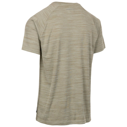 Light Sage Marl - Back - Trespass Mens Leecana TP75 T-Shirt