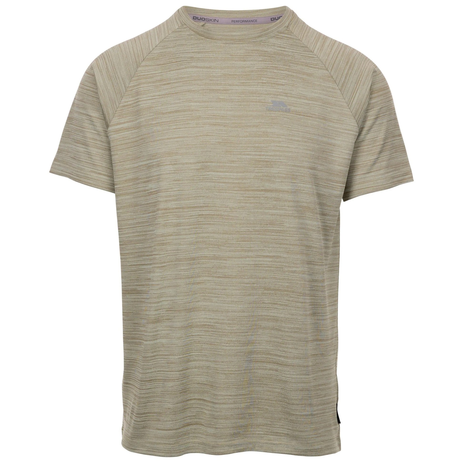 Light Sage Marl - Front - Trespass Mens Leecana TP75 T-Shirt