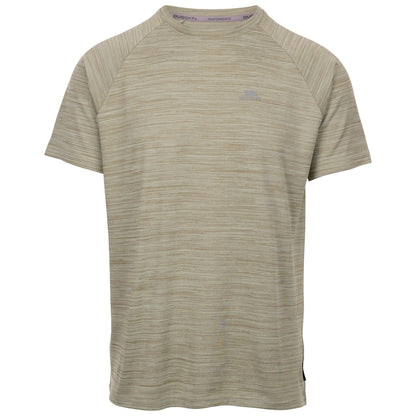 Light Sage Marl - Front - Trespass Mens Leecana TP75 T-Shirt