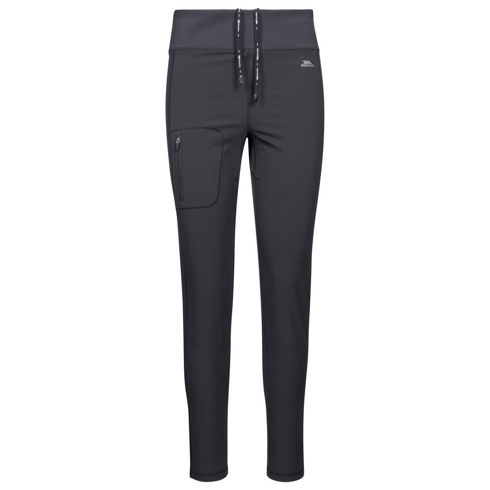 Black - Front - Trespass Womens-Ladies Jovana Softshell Leggings