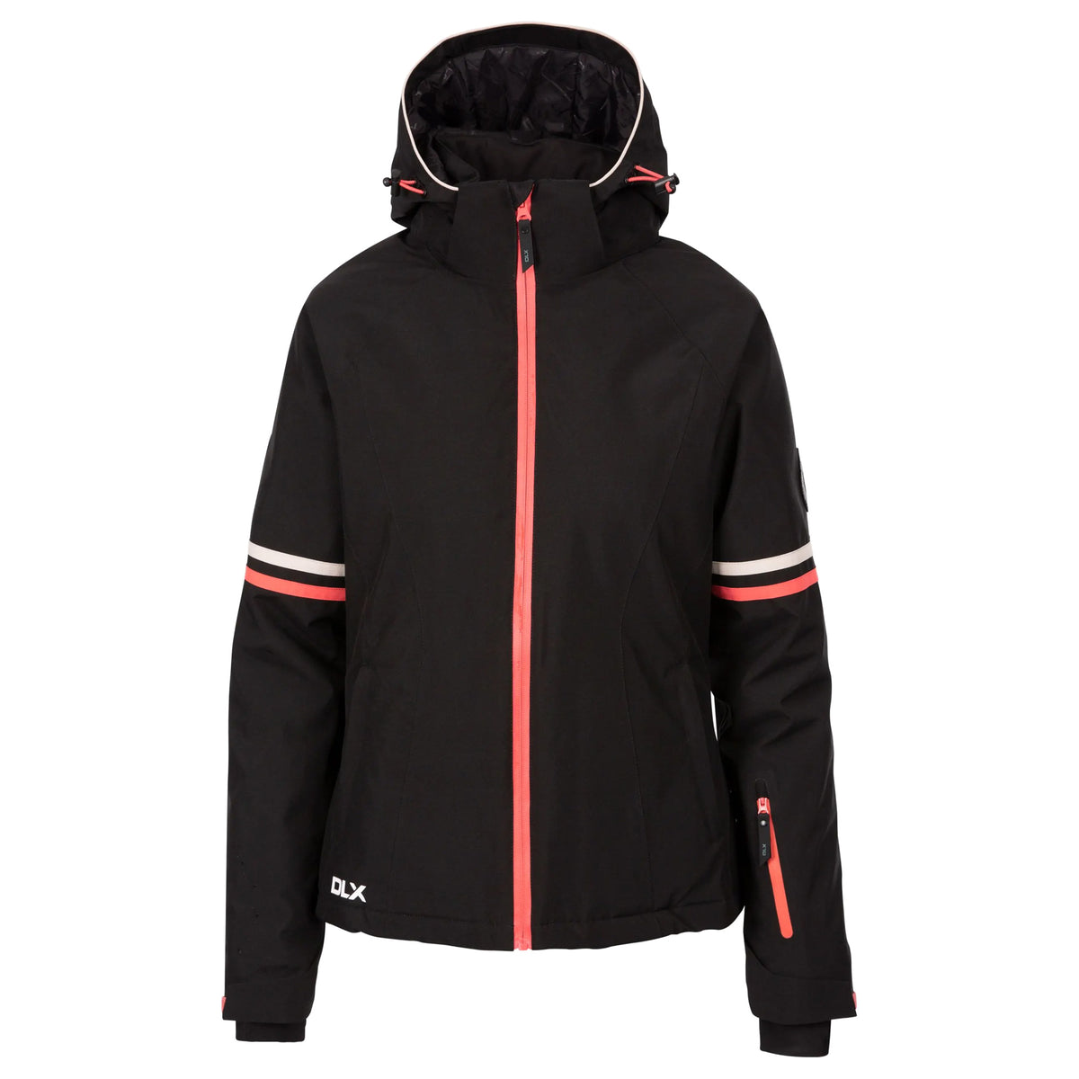Black - Front - Trespass Womens-Ladies Bianca Ski Jacket