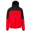 Red - Front - Trespass Mens Nixon DLX Ski Jacket