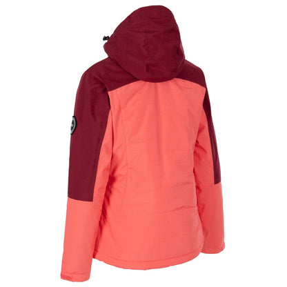 Peach Blush - Back - Trespass Womens-Ladies Emilia Ski Jacket