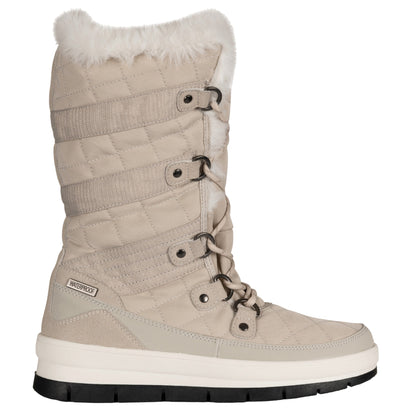 Stone - Back - Trespass Womens-Ladies Evelyn Snow Boots